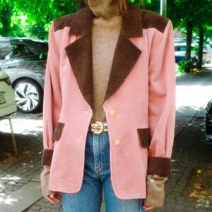 Caro editions cordouroy selma jacket one of a kind $890